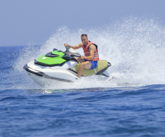 Make your vacation at Andaman more adventurous and memorable with popular jet skiing amid the clean water of Andaman waters. It is one of the most thrilling as well as exciting water sports activities.